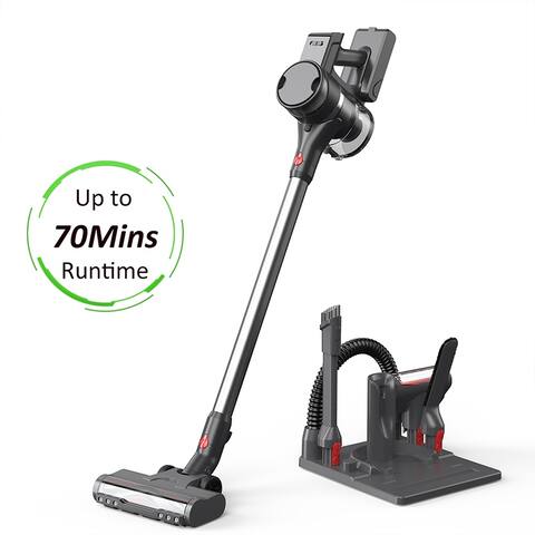 Maircle Cordless Vacuum Cleaner, Wireless Stick Vacuum with 23KPa Fade-Free Powerful Suction