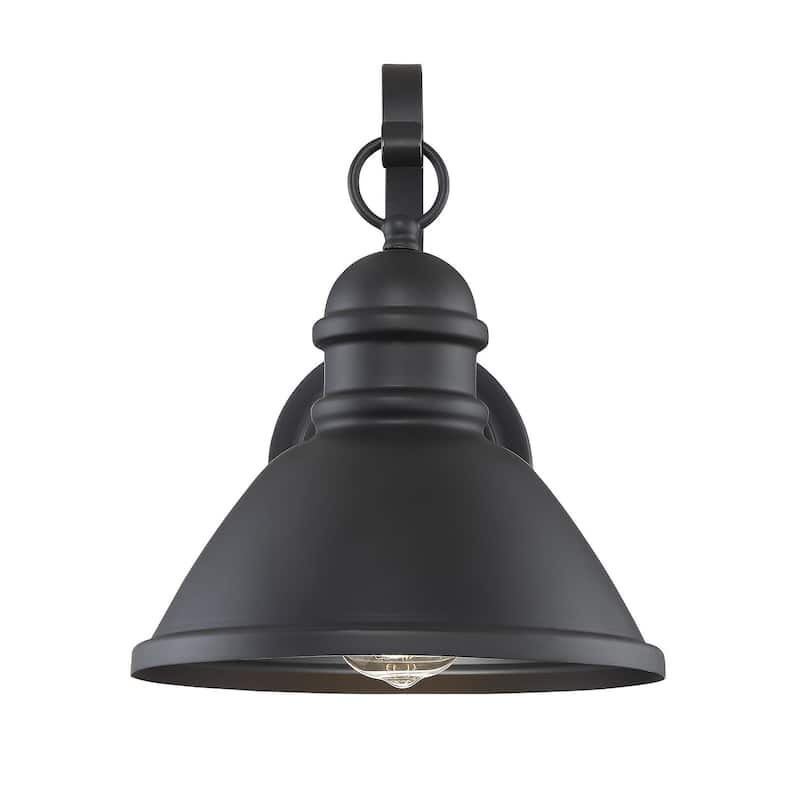 Meridian M50016 Single Light 12" Tall Outdoor Wall Sconce