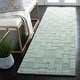 preview thumbnail 18 of 98, Martha Stewart by SAFAVIEH Knot Wool Rug 2'3" x  8' - Sea Anemone - Runner