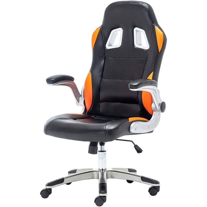 Ergonomic Swivel Computer Adjustable Lumbar Support Tilt Executive Gaming Chair