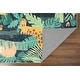 preview thumbnail 5 of 5, Kids Collection Explore the Jungle Trees & Animals Area Rug