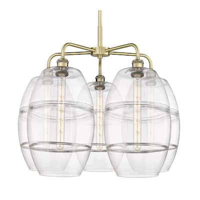 Innovations Lighting 516-5CR-24-28 Vaz Chandelier Vaz 5 Light 28" Wide