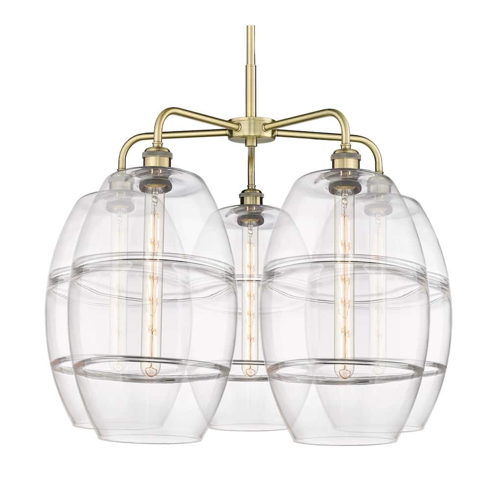 Innovations Lighting 516-5CR-24-28 Vaz Chandelier Vaz 5 Light 28" Wide