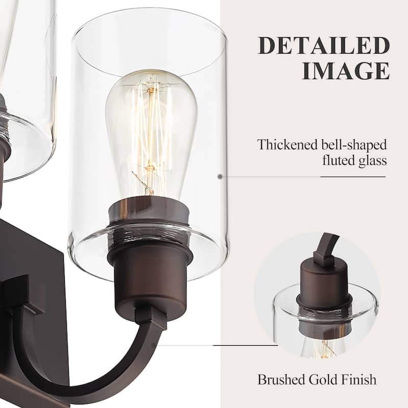 Bathroom Vanity Light Fixtures - Farmhouse Wall Light for Bathroom