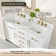 preview thumbnail 34 of 194, Altair Gavino Bath Vanity with Grain White Composite Stone Top, no Mirror