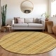 preview thumbnail 115 of 132, Premium Washable Super Soft Stripe Ombre Mayfield Rug Honey - 8' x 8'