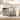Roomfitters 59.5" Kitchen Island with 41.8" Extendable Dining Table, Double-Sided Storage, Power Outlet, 2 Drawers