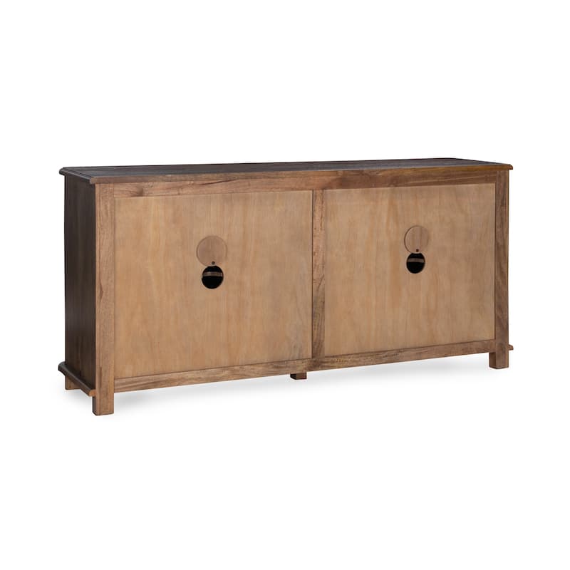 Classic Home Brookside 4-Door Mango wood Sideboard Buffet