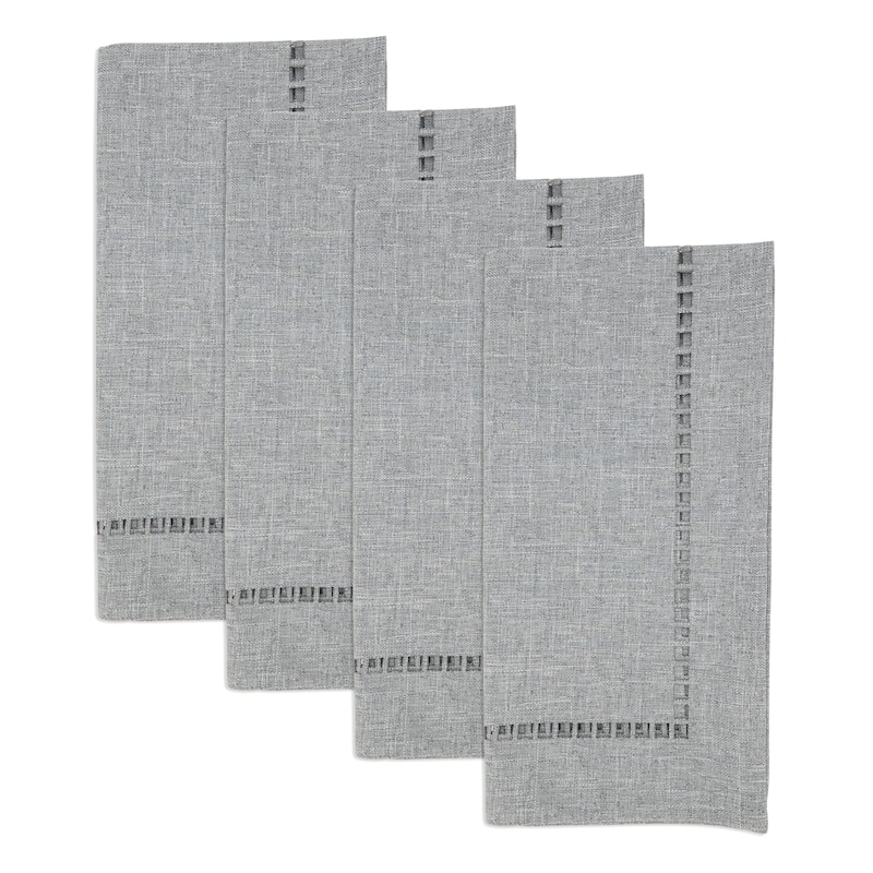 Laser-Cut Hemstitch Napkin (Set of 4)