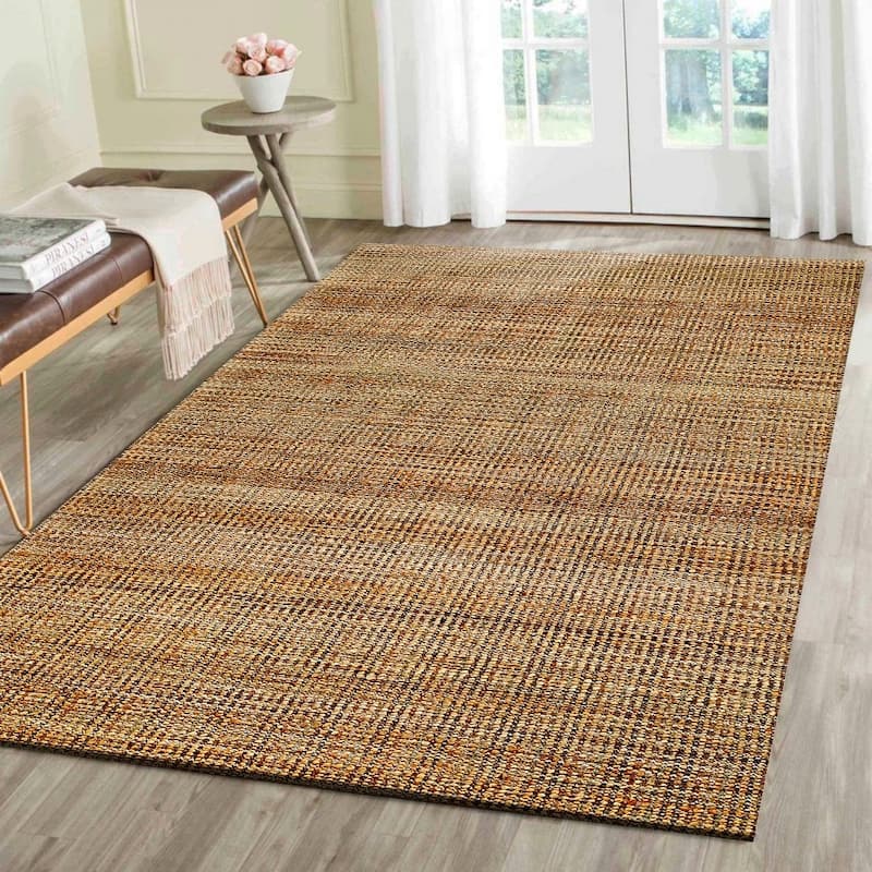 Sevita Jute Geometric Area Rug
