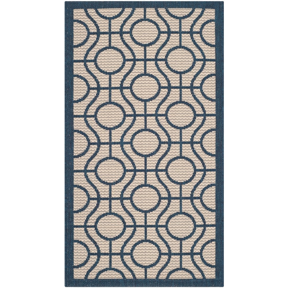 SAFAVIEH Courtyard Pazia Indoor/ Outdoor Waterproof Patio Backyard Rug