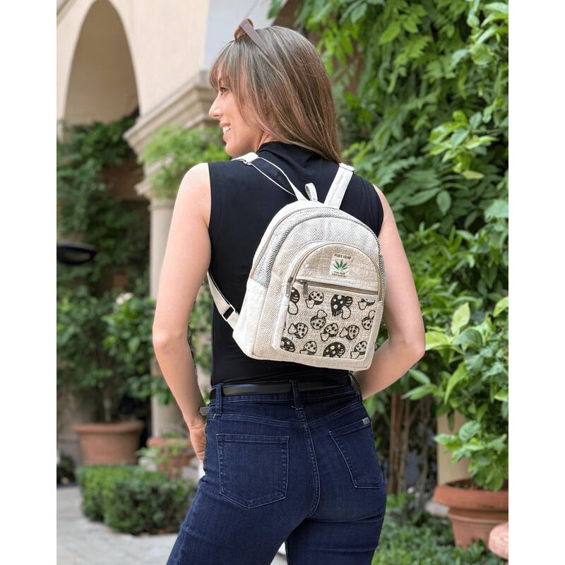 Kathmandu Collection Mini Hemp Mushroom Backpack