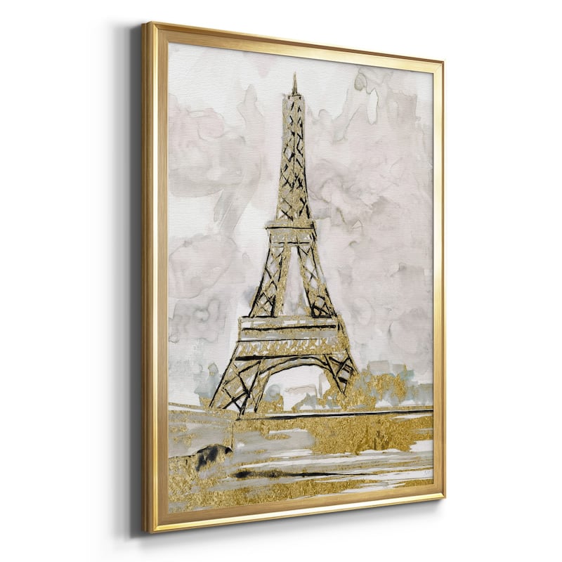 Eiffel Tower Glitz Premium Framed Print - Ready to Hang