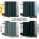 preview thumbnail 62 of 160, Exclusive Fabrics Textured Faux Linen Extra Wide Room Darkening Curtains for Bedroom & Living Room Curtains (1 Panel)