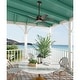 preview thumbnail 1 of 11, Hunter 44" Kennicott Outdoor Ceiling Fan with Wall Control, Damp Rated - Industrial, Contemporary, Transitional Premier Bronze