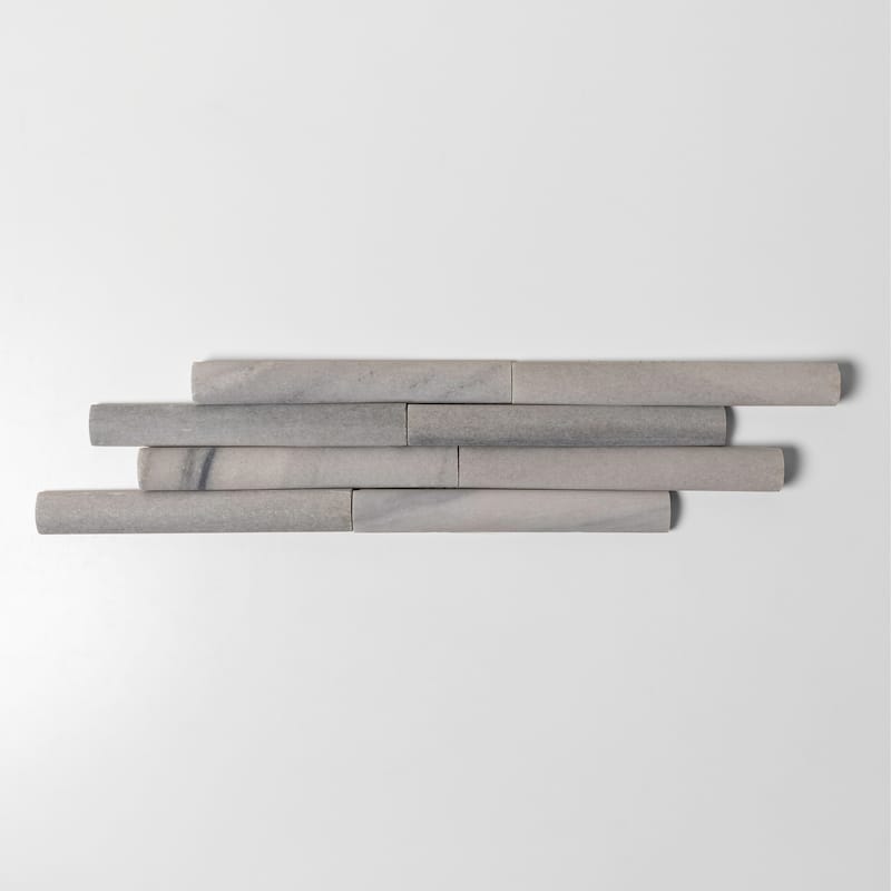 Lunar Short 4 in. x 12 in. Storm Grey Honed Sandstone Wall Tile