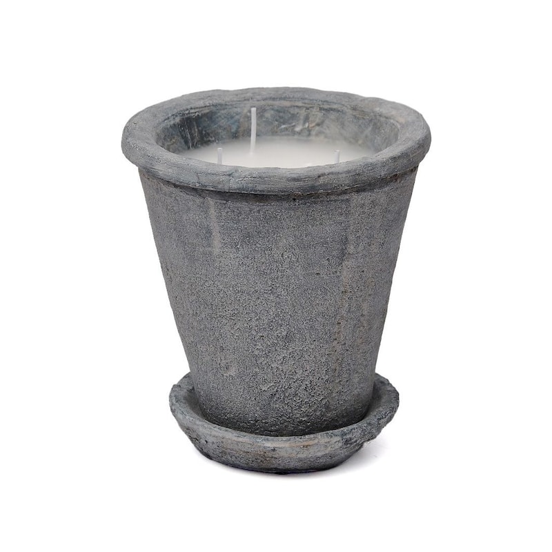 ARIA HOME 12 Oz Cement Pot Candle