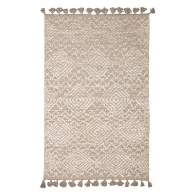 Tangier Taupe Rug 5'0" x 8'3" - 5'0 x 8'3