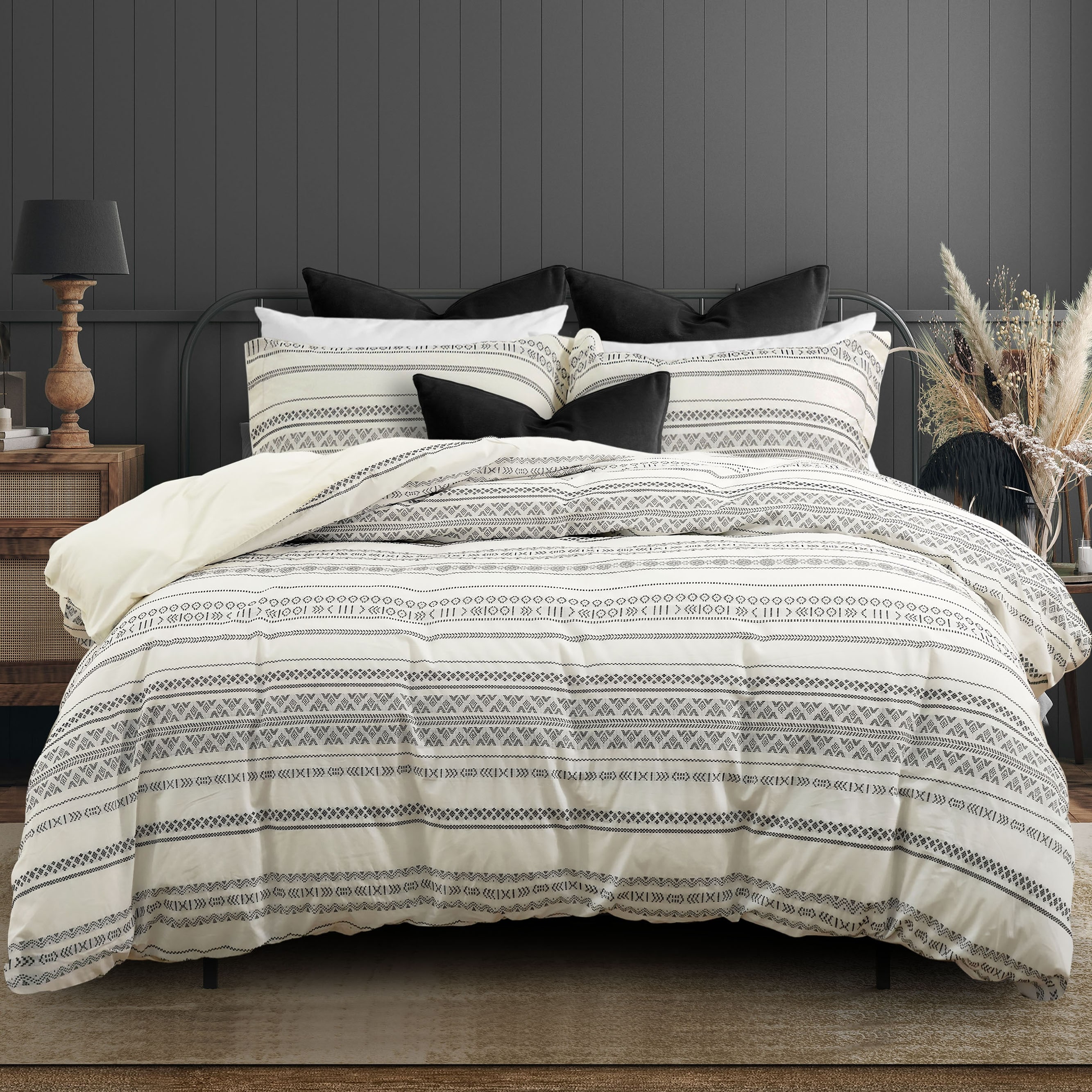 Brookstone Ivory Duvet Cover Set On Sale Bed Bath Beyond 39501894