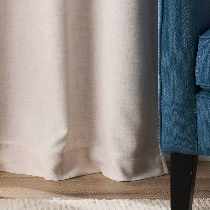 Tommy Hilfiger Hudson Grommet Window Curtain Panel Pair