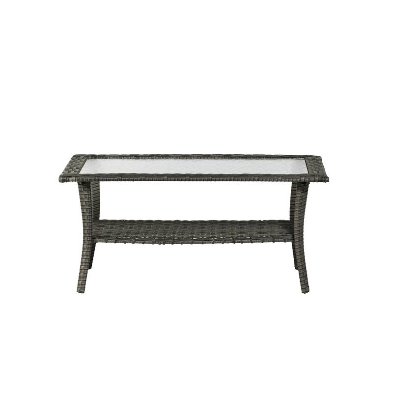 Patio Furniture Outdoor Conversation Set 6 Pieces