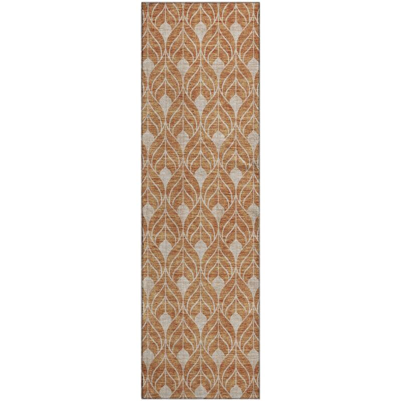 Premium Washable Super Soft Geo Teardrop Mayfield Rug