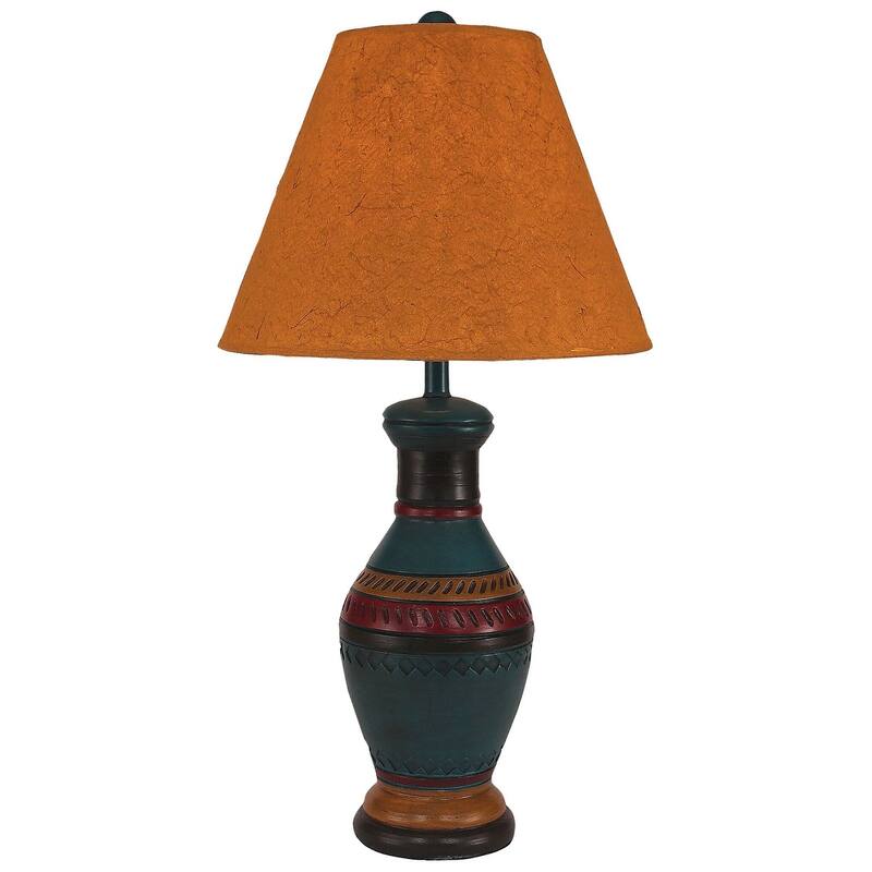 Rustic Southwest Pot Table Lamp - Santa Fe