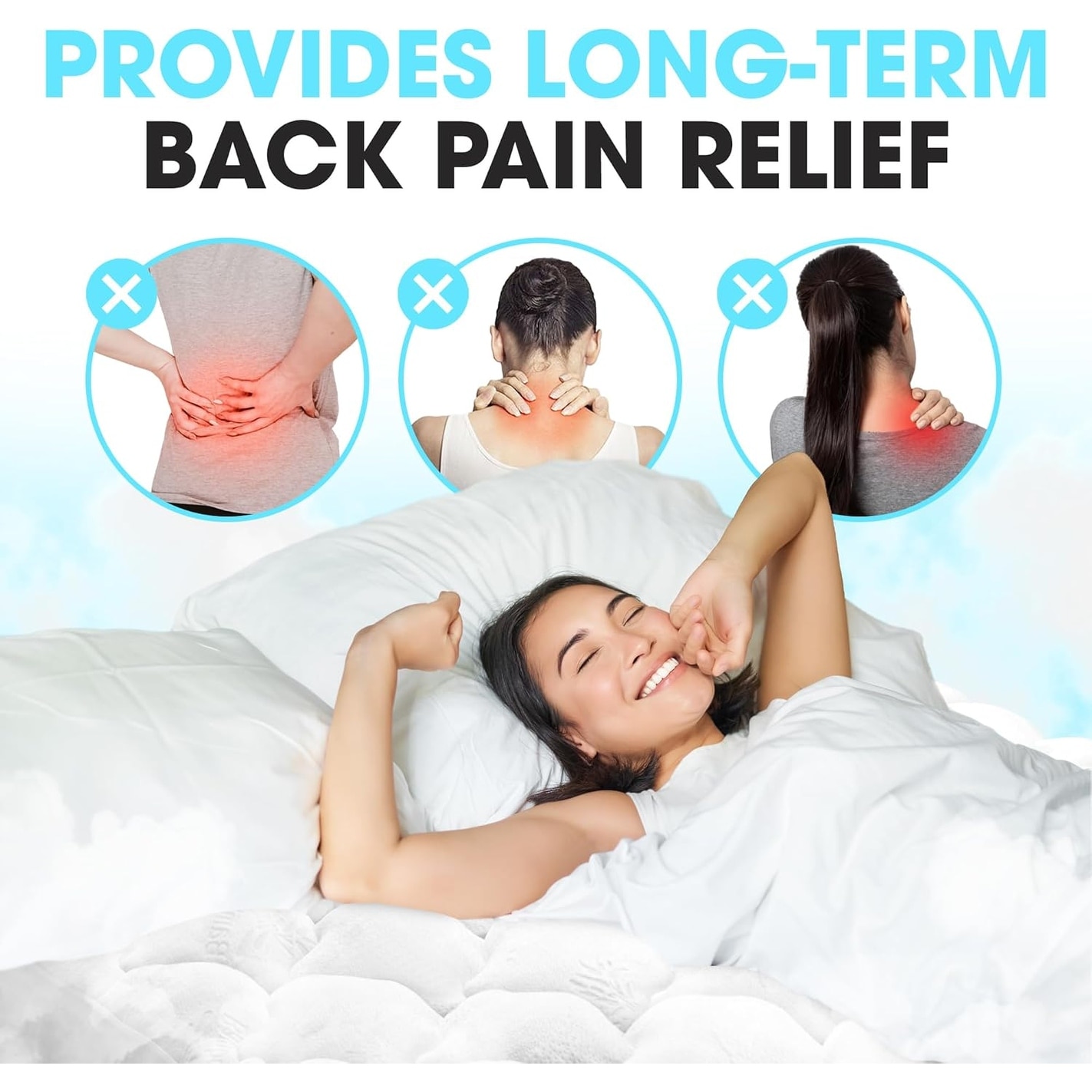 Cheer Collection All Season Plush Rayon from Bamboo Mattress-image