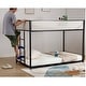 preview thumbnail 3 of 9, Twin Twin Bunk Bed with Stable Ladder