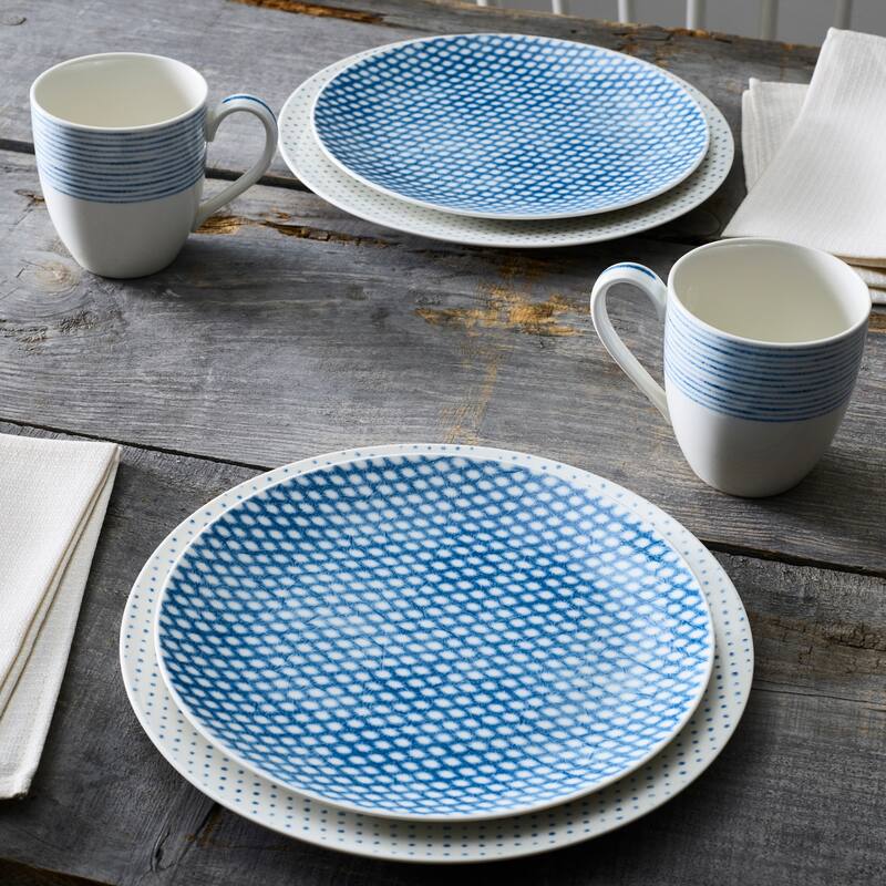 Noritake Hammock Set of 4 Mugs, 15 oz.