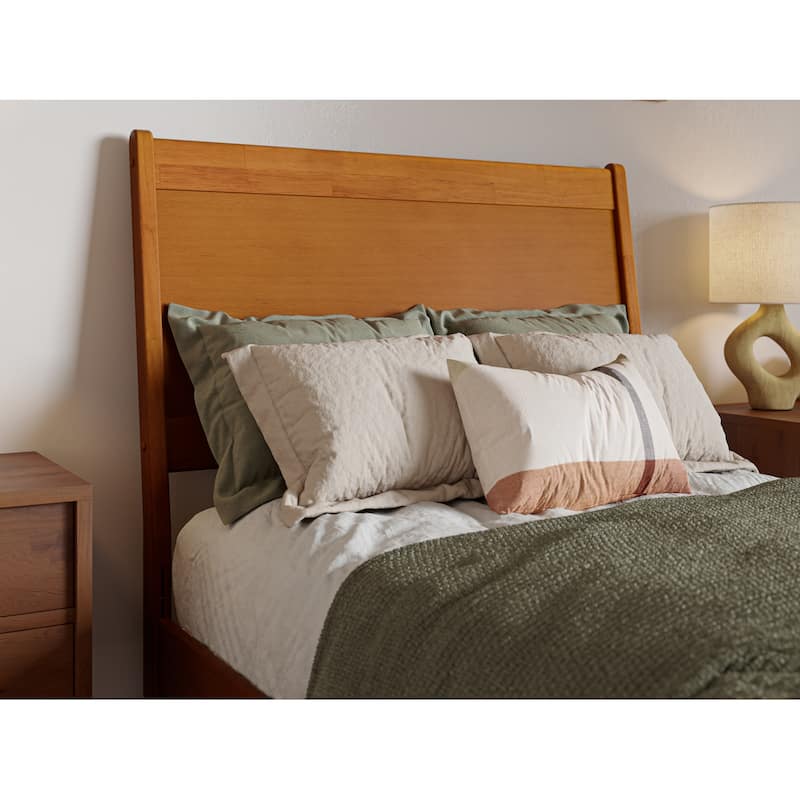 Casanova Solid Wood Panel Headboard - Light Toffee - Twin