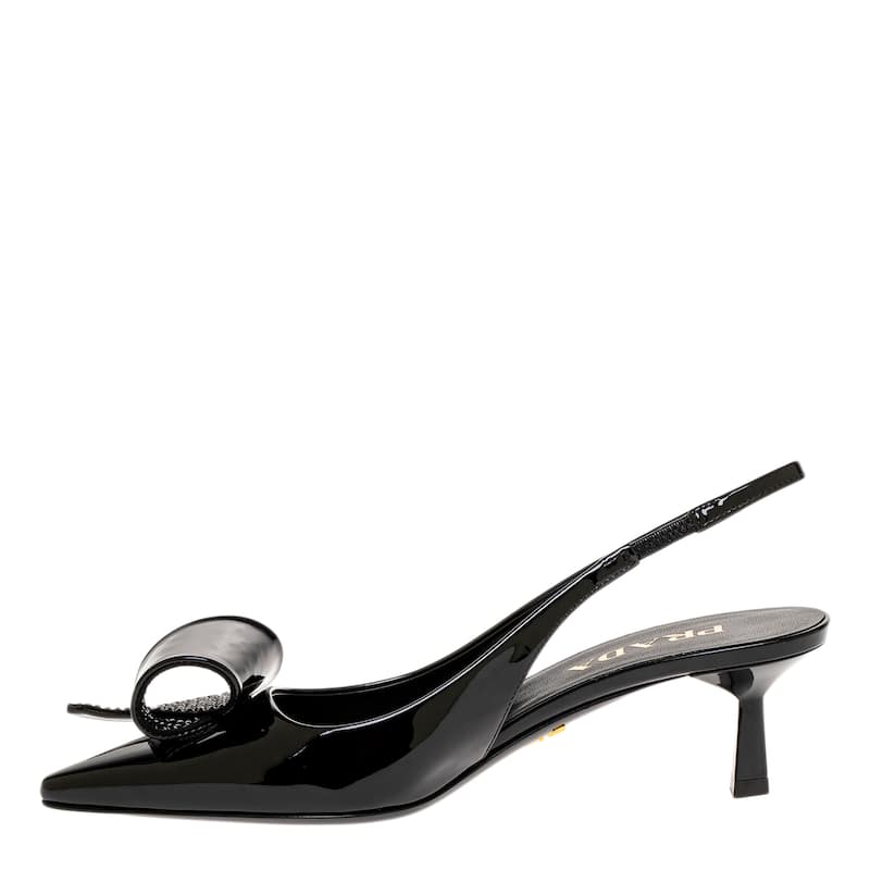 Prada Embellished Slingback Pumps
