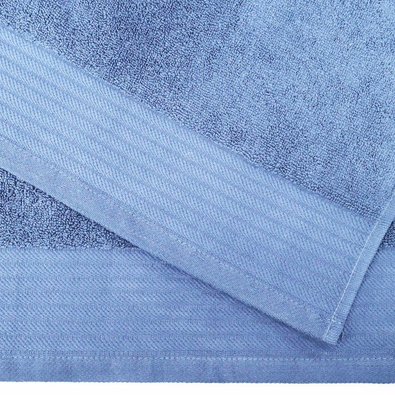 Turkish Cotton 6 Piece Herringbone Solid Towel Set by Superior