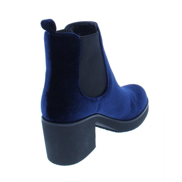 velvet chelsea boots womens