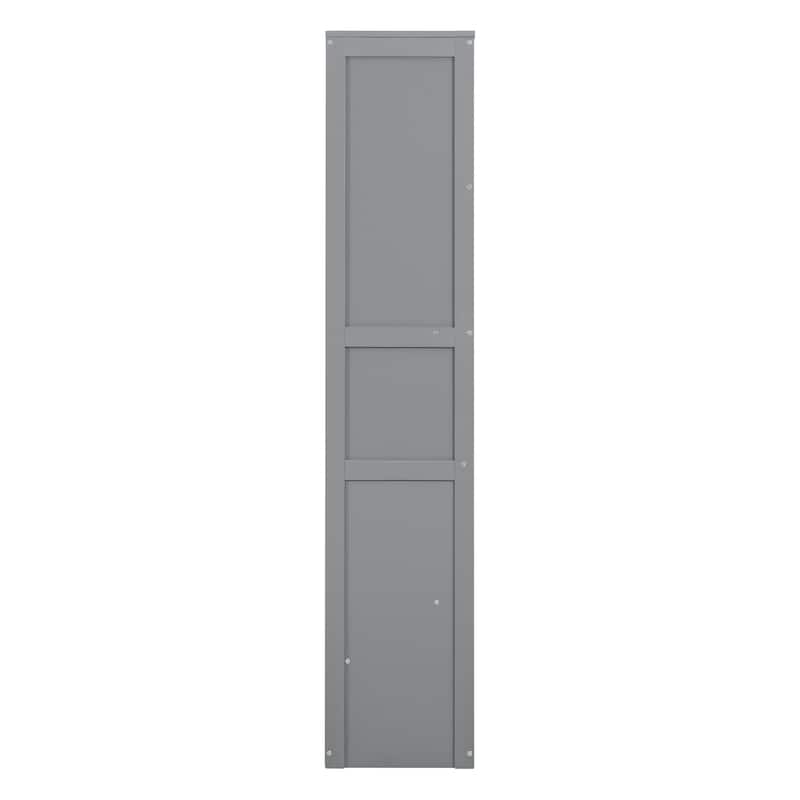 Queen Size Murphy Bed Wall Bed with Shelves