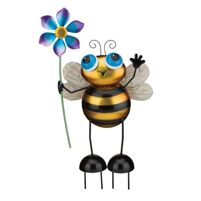 Backyard Spinner Stake - Bee