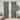 Linen Texture Tie Top Room Darkening Curtain Pair(2 panels)