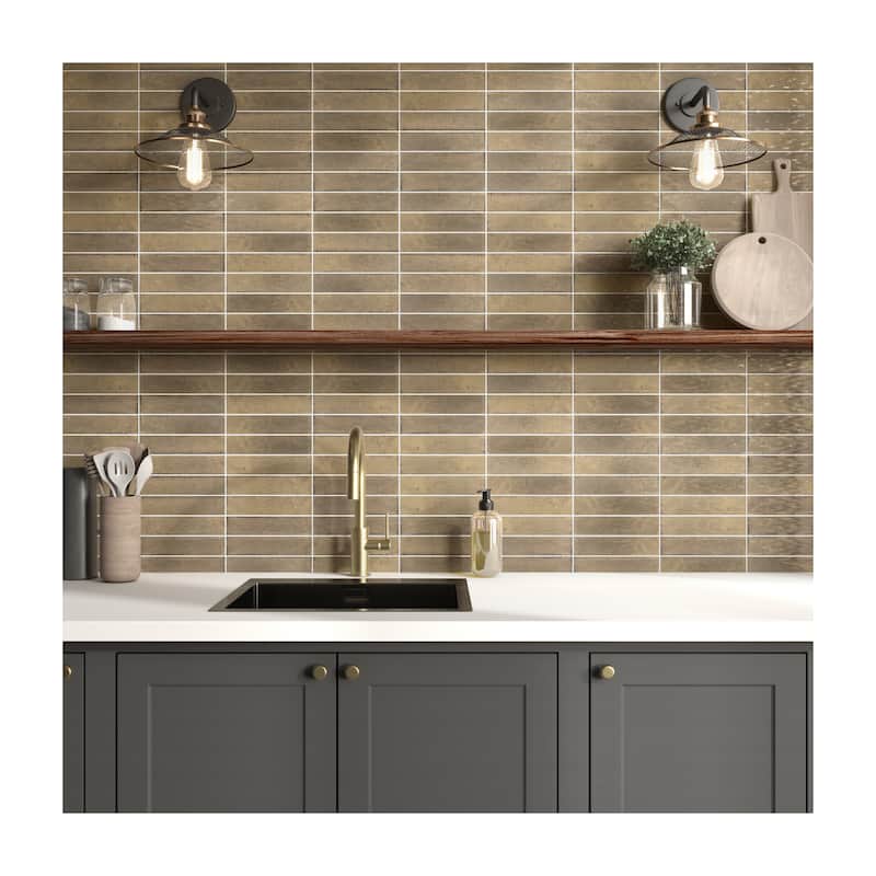Daltile Remedy 2-1/4" x 9-1/2" Porcelain Wall Tile (36 PC per Carton) (5.42 SQFT per Carton)