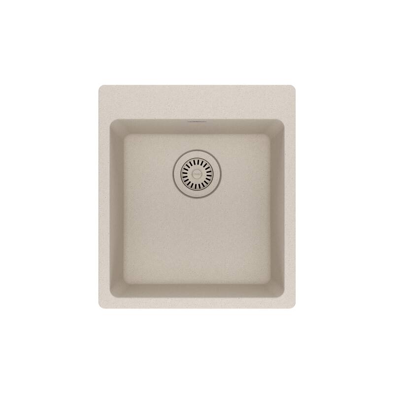 Franke MAG61015 Maris 17-5/16" Undermount Single Basin Granite Bar - Champagne