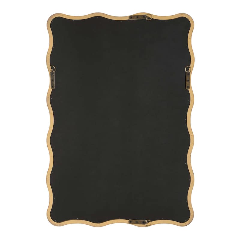 Gracewood Hollow Layered Gold Scalloped Mirror