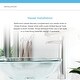 preview thumbnail 7 of 24, 631 Foil Glass Sink, Chrome Vessel Faucet, Sink Ring, Pop-up Drain