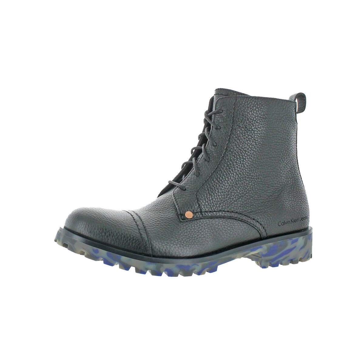 calvin klein combat boots