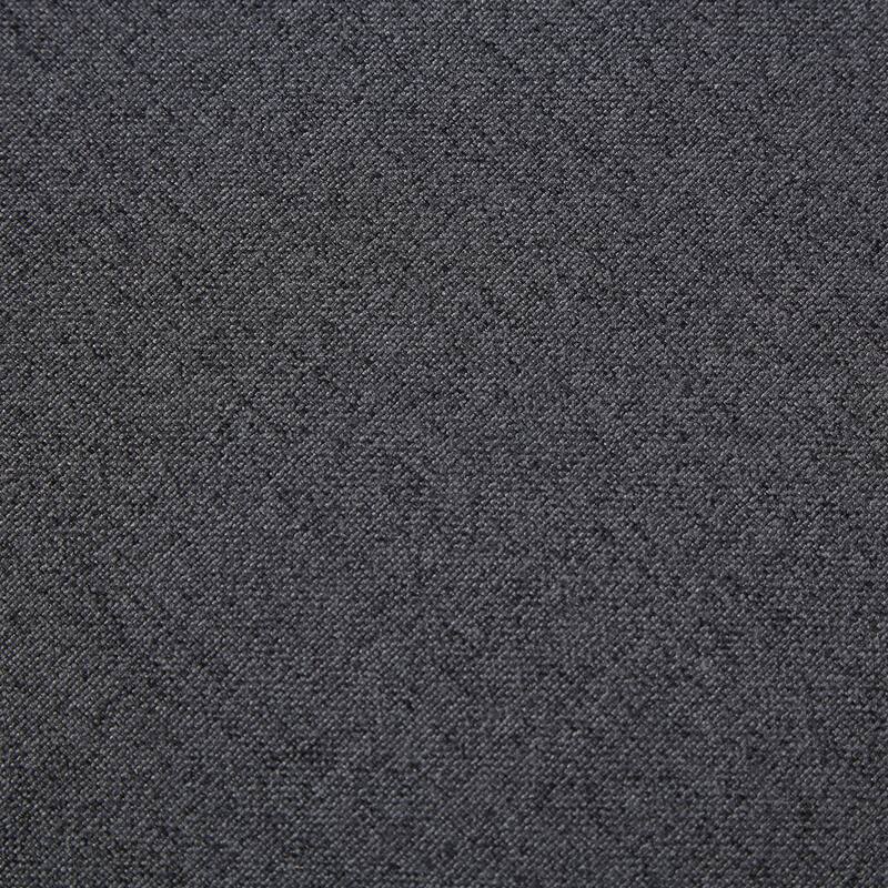 L Shaped 3 Seats Sofa with Armrest Organizer, Linen Sectional Sofa with Movable Ottoman, Comfy Upholstered 3 Seater Couch,