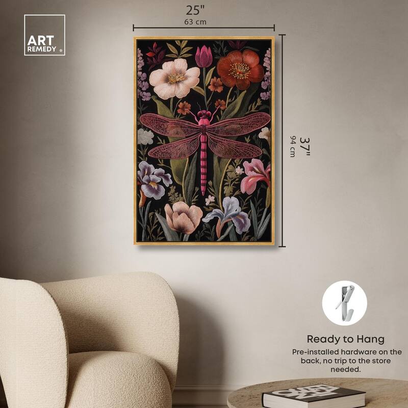 Ruby Reed Rider I Canvas by Art Remedy