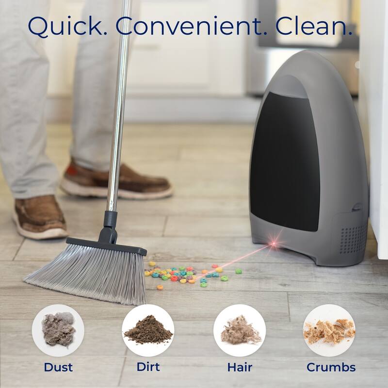 EyeVac Home Touchless Vacuum, Silver - 1 gallon