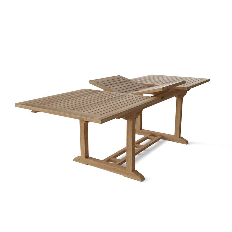 Bahama Stackable Sahara 9-Pieces Rectangular Dining Set B