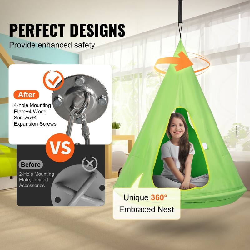 Kids Nest Swing Chair Sensory Swing for Kids