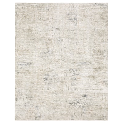 Sienna Distressed Abstract Beige/ Grey Area Rug