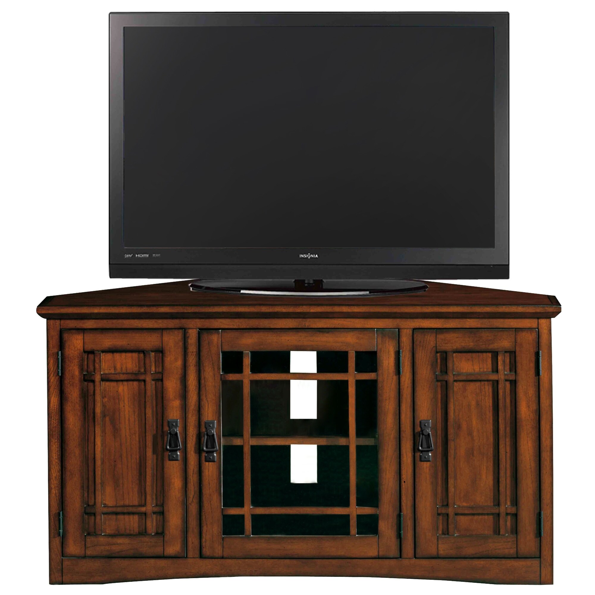Mission corner tv shop stand
