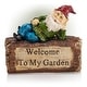 preview thumbnail 56 of 104, Gnome Folding Hands Looking Up Garden Statue